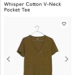 Madewell whisper cotton tee